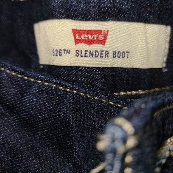 Levi 526 Slender Boot Size 8 Short W 29  L 30 for Women - Picture 3 of 7